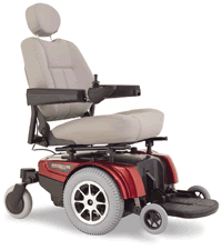Jazzy Power Chair on Pride Jazzy 1122